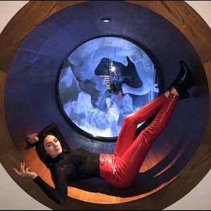 I.AM.GIA red Geldorf pants